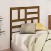 vidaXL Tête de lit Marron miel 96x4x104 cm Bois massif de pin