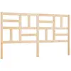 Tête de lit 206x4x104 cm Bois massif de pin