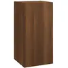 vidaXL Meuble TV Chêne marron 30,5x30x60 cm Bois d'ingénierie
