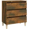 vidaXL Buffet Chêne fumé 60x35x69 cm Bois d'ingénierie