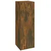 vidaXL Meuble TV Chêne fumé 30,5x30x90 cm Bois d'ingénierie