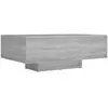 vidaXL Table basse Sonoma gris 85x55x31 cm Bois d'ingénierie