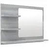 vidaXL Miroir de bain Sonoma gris 60x105x45 cm Bois dingénierie 815661