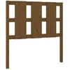vidaXL Tête de lit Marron miel 105,5x4x100 cm Bois massif de pin