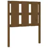 vidaXL Tête de lit Marron miel 80,5x4x100 cm Bois massif de pin