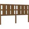 vidaXL Tête de lit Marron miel 185,5x4x100 cm Bois massif de pin