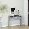 VIDAXL Table console Sonoma gris 105x30x80 cm Bois d'ingénierie