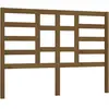 vidaXL Tête de lit Marron miel 166x4x104 cm Bois massif de pin