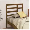 vidaXL Tête de lit Marron miel 96x4x104 cm Bois massif de pin