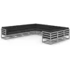 vidaXL Support de moniteur Sonoma gris 42x24x13 cm Bois d'ingénierie