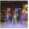 Vidaxl - Figurine de Noël de trois rois avec 504 led 99,5x45,5 cm n/a