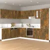 vidaXL Armoire suspendue Chêne fumé 60x31x40 cm Bois d'ingénierie