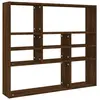 vidaXL Étagère murale Chêne marron 90x16x78 cm Bois d'ingénierie