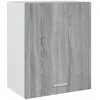 vidaXL Hangkast 50x31x60 cm bewerkt hout grijs sonoma eikenkleurig815586