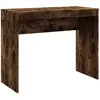 vidaXL Bureau Chêne fumé 90x40x72 cm Bois d'ingénierie