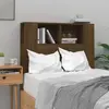 vidaXL Armoire de tête de lit Chêne marron 100x18,5x104,5 cm
