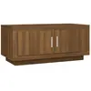 vidaXL Table basse Chêne marron 102x50x45 cm Bois d'ingénierie