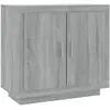 vidaXL Buffet Sonoma gris 80x40x75 cm Bois d'ingénierie
