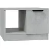 vidaXL Table basse Gris béton 50x50x36 cm Bois d'ingénierie