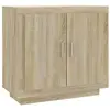 vidaXL Buffet Chêne sonoma 80x40x75 cm Bois d'ingénierie