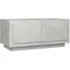 vidaXL Table basse Gris béton 102x50x45 cm Bois d'ingénierie