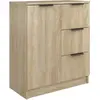 vidaXL Buffet Chêne sonoma 60x30x70 cm Bois d'ingénierie