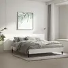 vidaXL Tête de lit murale Blanc 240x1,5x80 cm Bois d'ingénierie