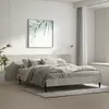 vidaXL Tête de lit murale Gris béton 240x1,5x80 cm Bois d'ingénierie