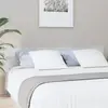 vidaXL Tête de lit Blanc brillant 200x1,5x80 cm Bois d'ingénierie