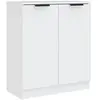 vidaXL Buffet Blanc 60x30x70 cm Bois d'ingénierie