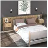 vidaXL Tables de chevet murales 2 pcs Chêne sonoma