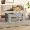vidaXL Table basse Sonoma gris 102x55x45 cm Bois d'ingénierie