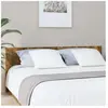 vidaXL Tête de lit Chêne fumé 200x1,5x80 cm Bois d'ingénierie