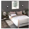 vidaXL Tables de chevet murales 2 pcs Chêne fumé