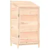 vidaXL Remise de jardin 55x52x112 cm Bois de sapin solide