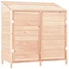 vidaXL Remise de jardin 102x52x112 cm Bois de sapin solide
