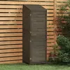 vidaXL Remise de jardin Anthracite 55x52x174,5 cm Bois de sapin solide