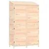 vidaXL Remise de jardin 102x52x174,5 cm Bois de sapin solide