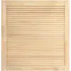 vidaXL Porte d'armoire à persiennes 61,5x59,4 cm bois de pin massif