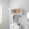 vidaXL Garde-robe Blanc 70x32,5x35 cm Aggloméré