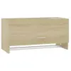 vidaXL Kledingkast 70x32,5x35 cm bewerkt hout sonoma eikenkleurig808245
