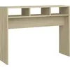 vidaXL Table console Chêne sonoma 105x30x80 cm Aggloméré