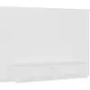 vidaXL Meuble TV mural Blanc 120x23,5x90 cm Aggloméré