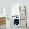 vidaXL Meuble pour machine à laver Blanc 64x25,5x190 cm