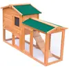 vidaXL Table basse Blanc 57x57x30 cm Aggloméré