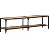 vidaXL Meuble TV 150x30x41 cm Bois massif de manguier