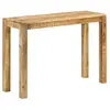 Non communiqué vidaXL Table console 110x35x76 cm Bois de manguier brut