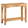 vidaXL Table console 100x40x76 cm Bois d'acacia massif