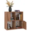Vidaxl - Bibliothèque Chêne marron 60x27,5x59,5 cm Bois d'ingénierie