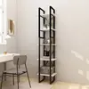 vidaXL Bibliothèque à 5 niveaux Blanc 40x30x175 cm Bois de pin